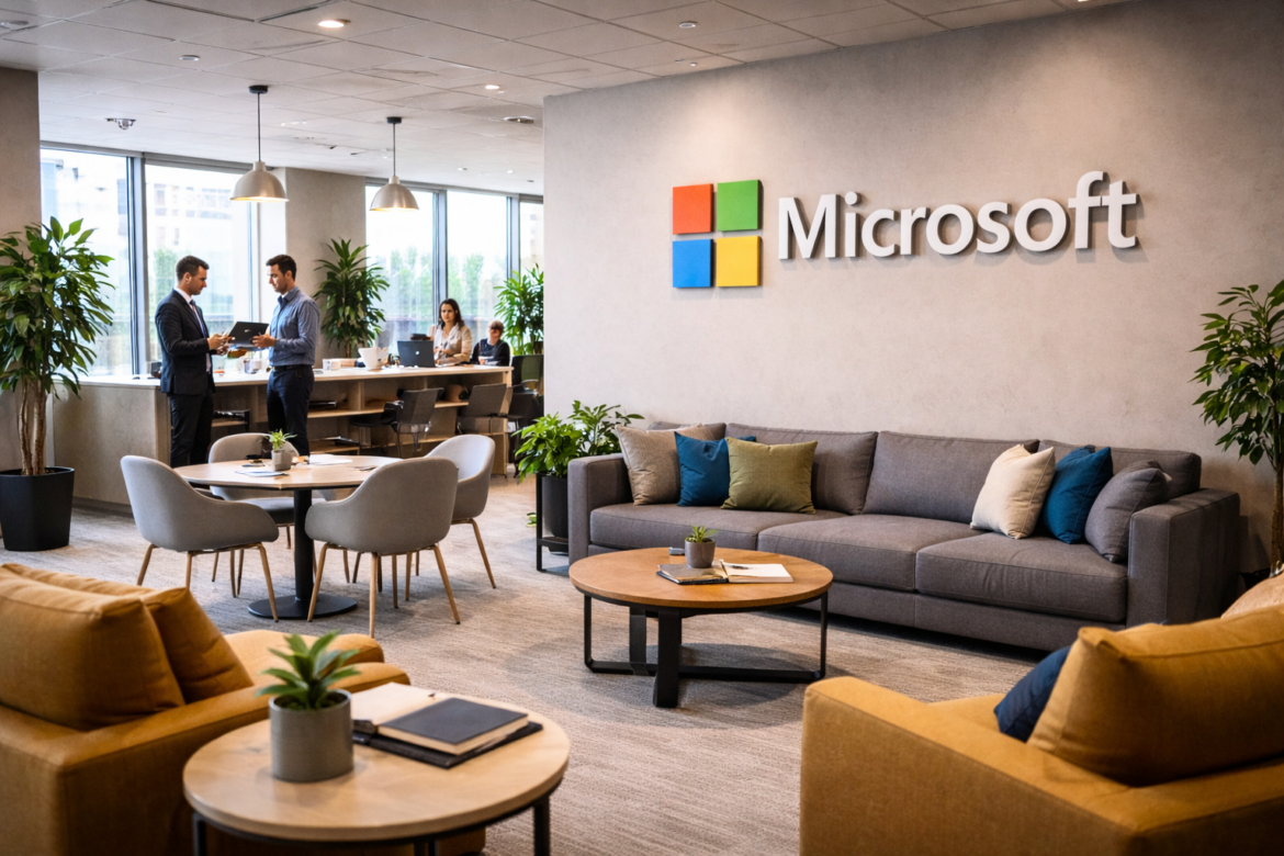 Why is Microsoft stock rising today amid AI selloff